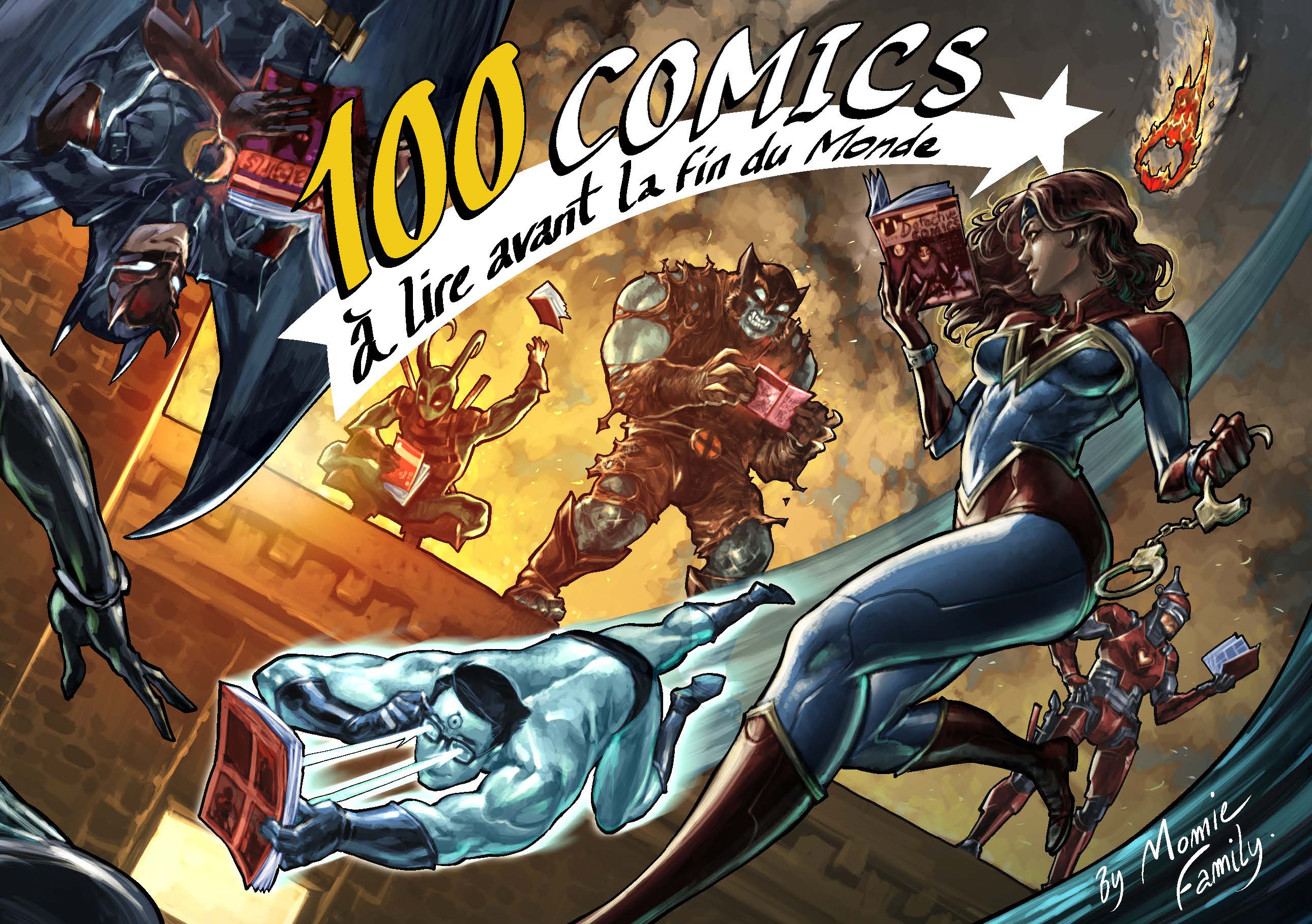 Les 100 comics à lire avant la fin du monde