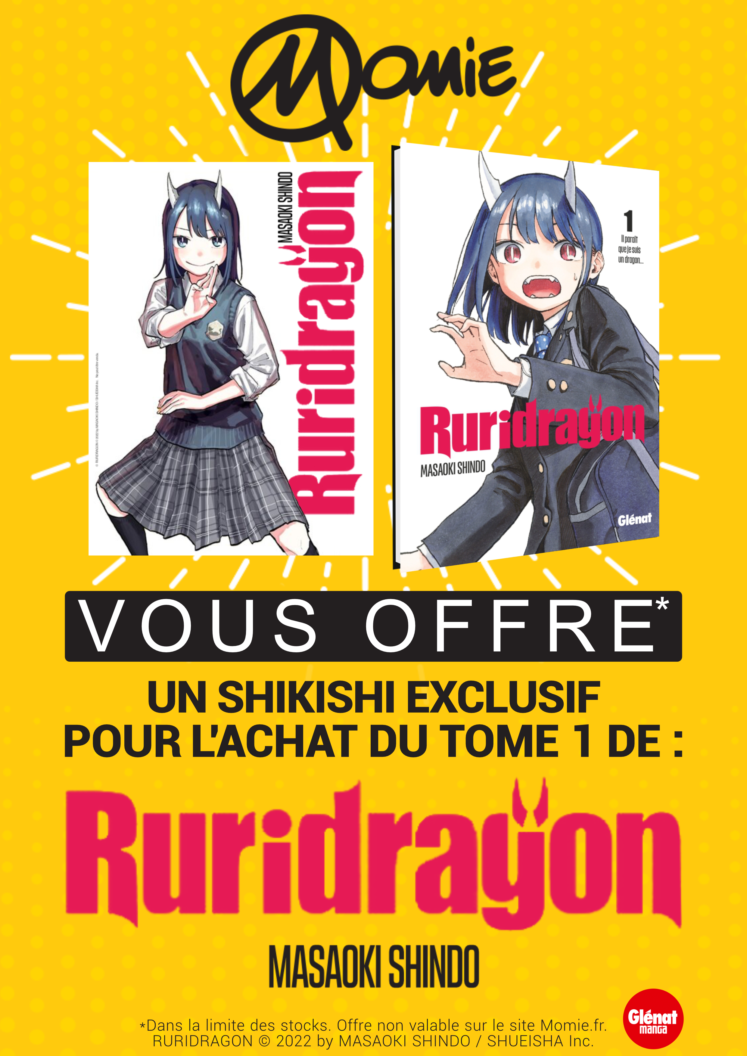 Shikishi exclusif – Ruridragon – 02/07/25