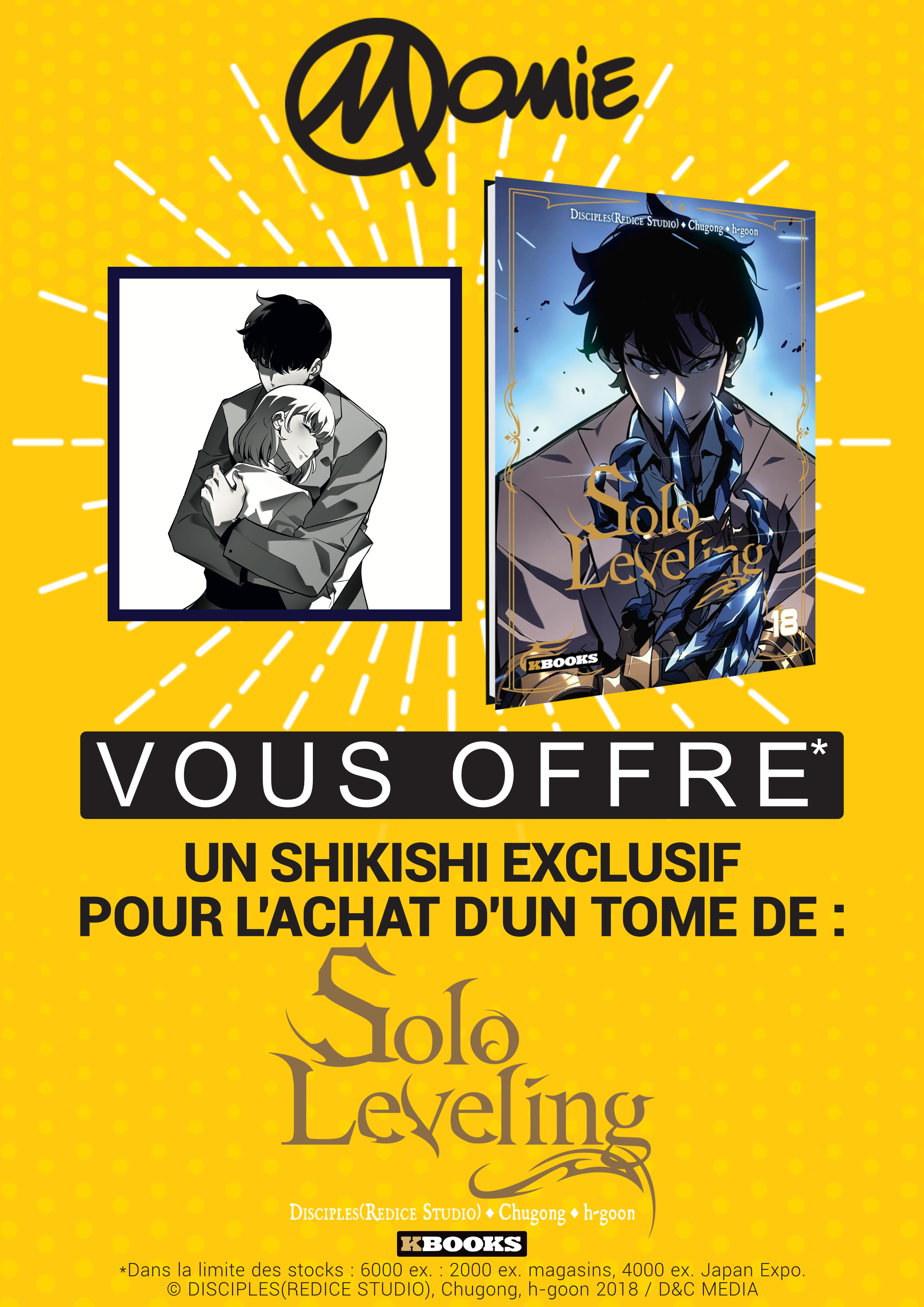 Shikishi exclusif – Solo Leveling – 03/07/25