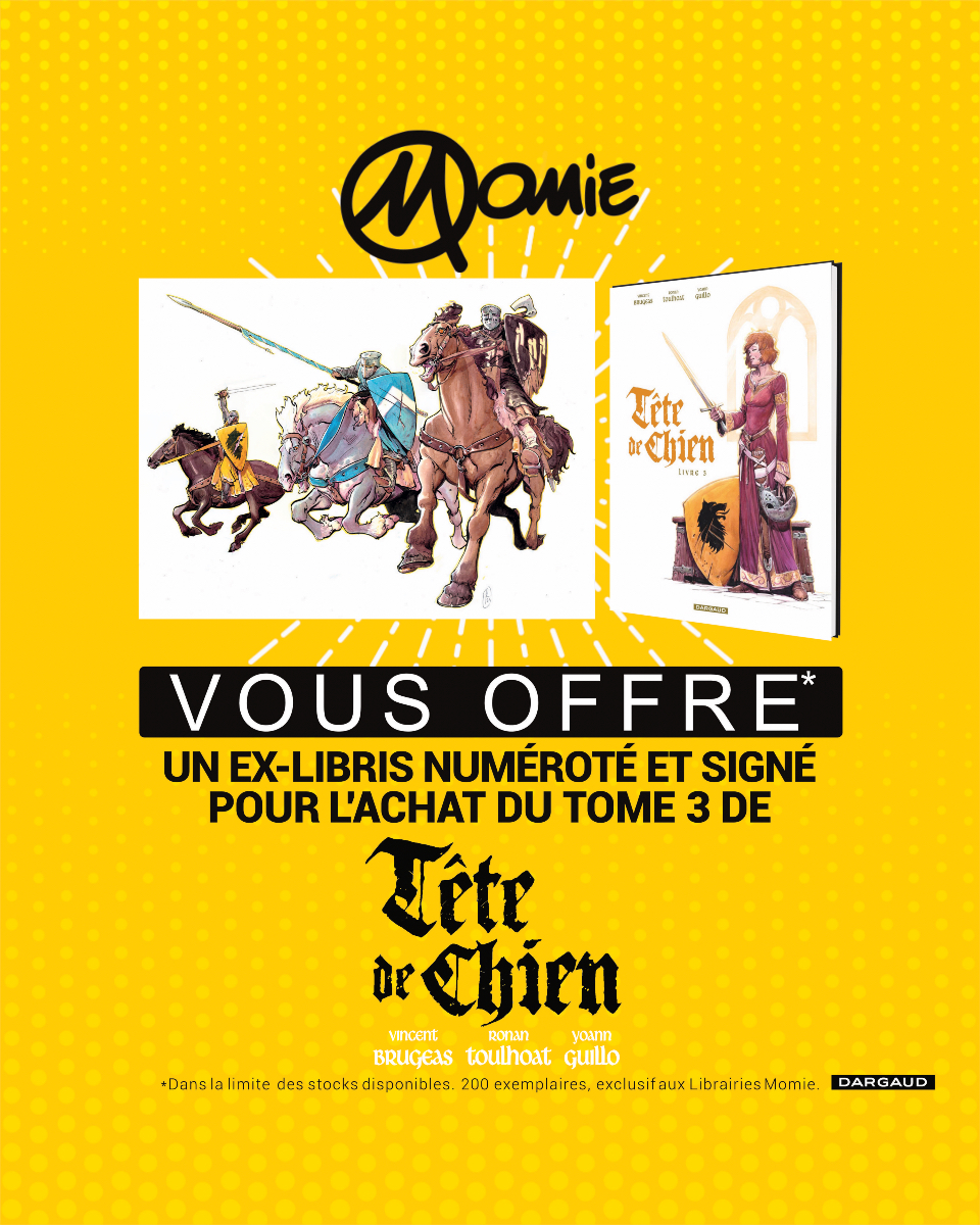Ex-libris – Tête de chien – 06/06/25