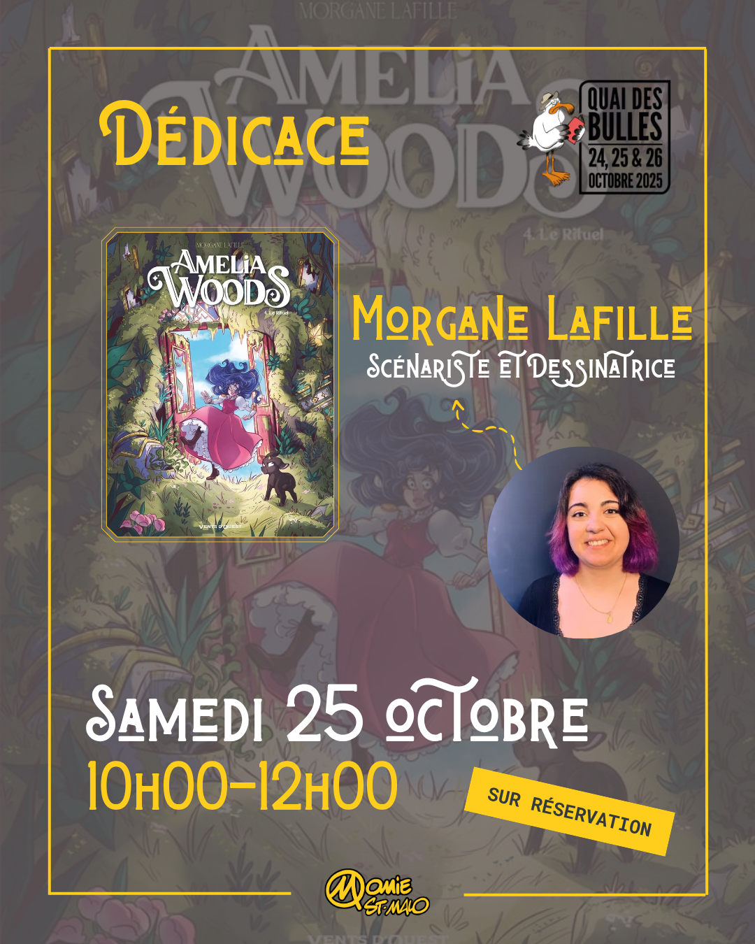 Dédicace Momie St Malo – Morgane Lafille – 25/10/25