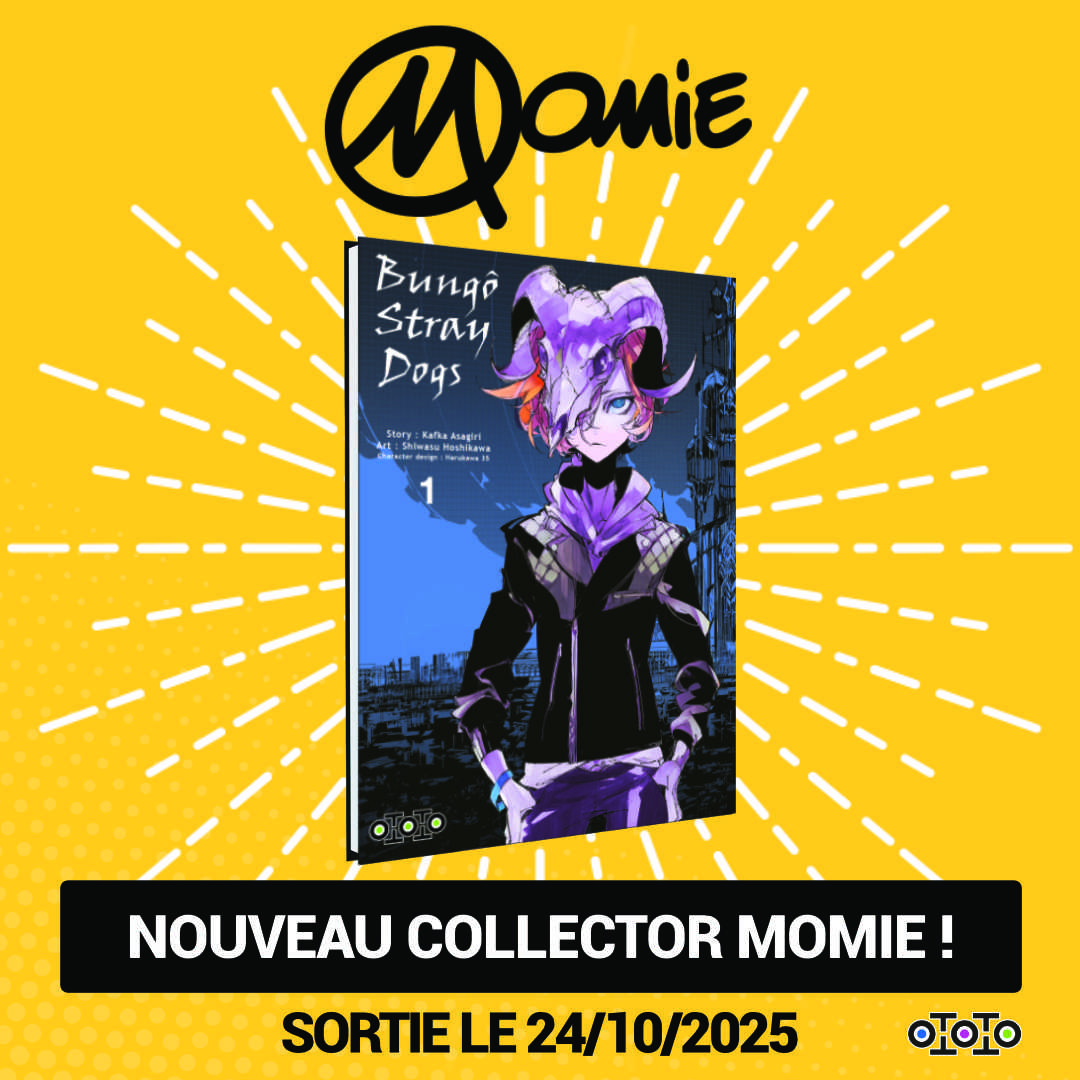 Jaquette exclusive collector – Bungô Stray Dogs – 24/10/25