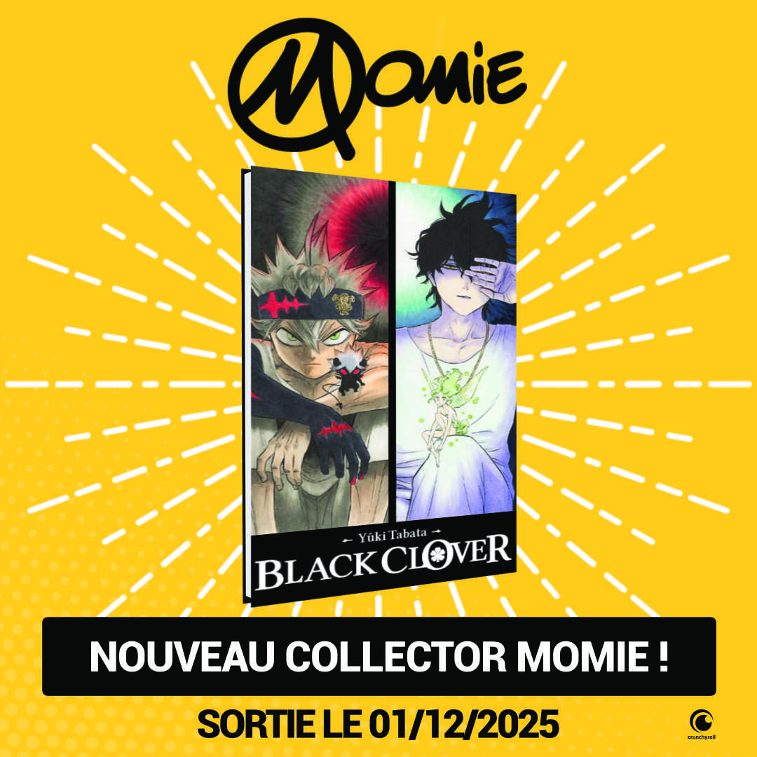 Jaquette exclusive collector – Black Clover – 01/12/25