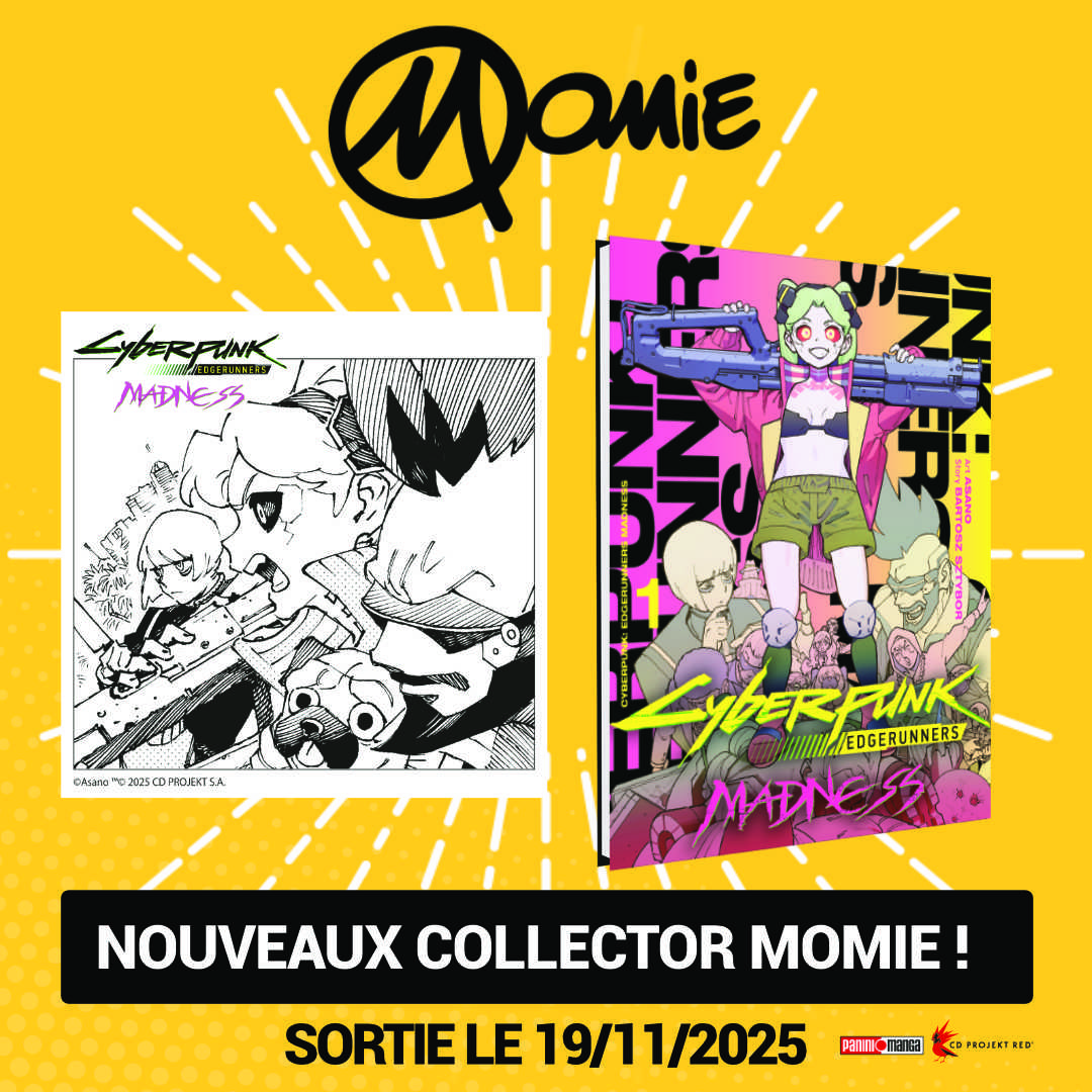 Ex-libris exclusif collector – Cyberpunk Edgerunners Madness – 19/11/25