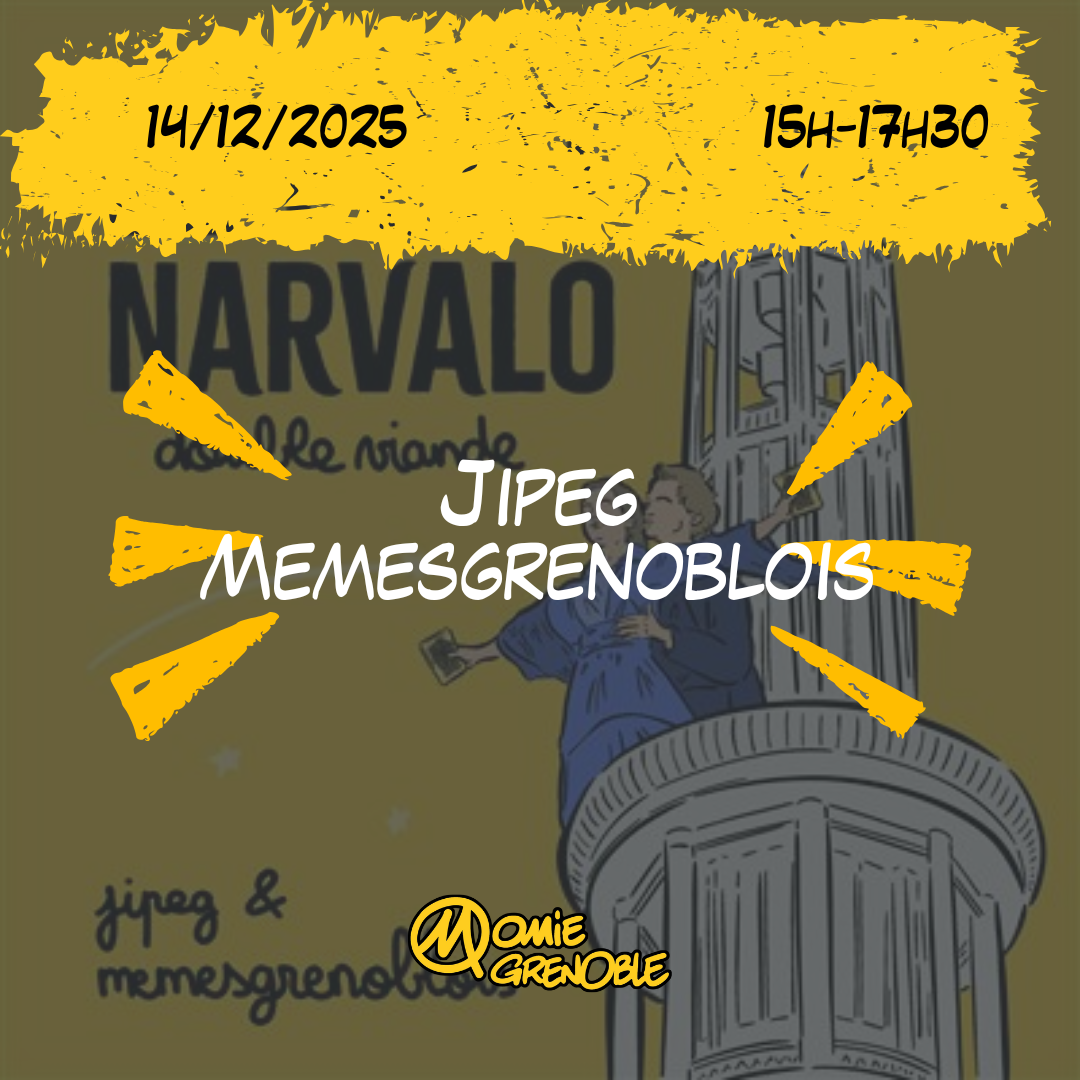 Dédicace à Momie BD Grenoble – Le Petit Narvalo – 14/12/2025