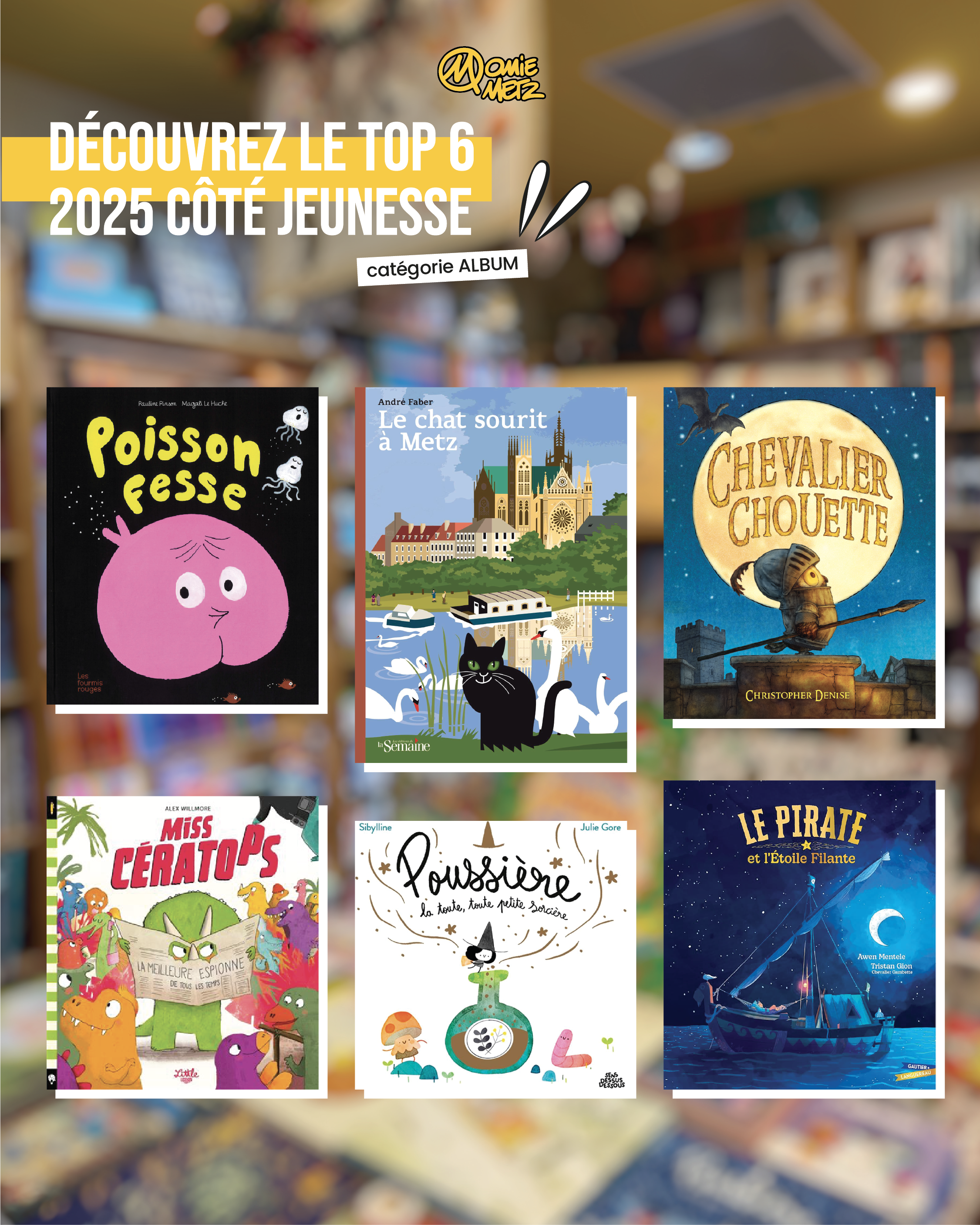 LE TOP 6 2025 côté JEUNESSE est là !