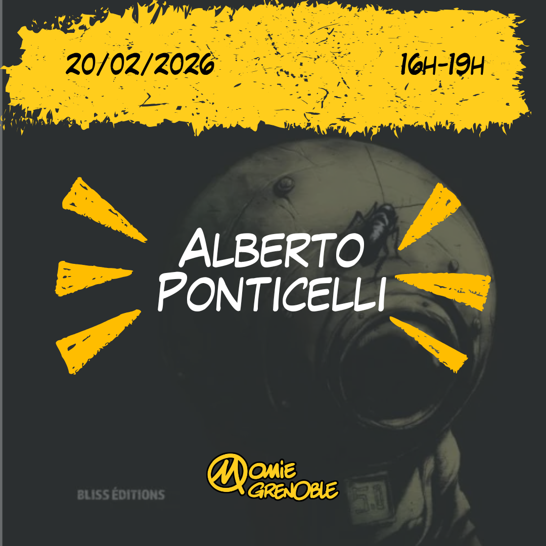 Dédicace à Momie BD Grenoble – Alberto Ponticelli – 20/02/2026