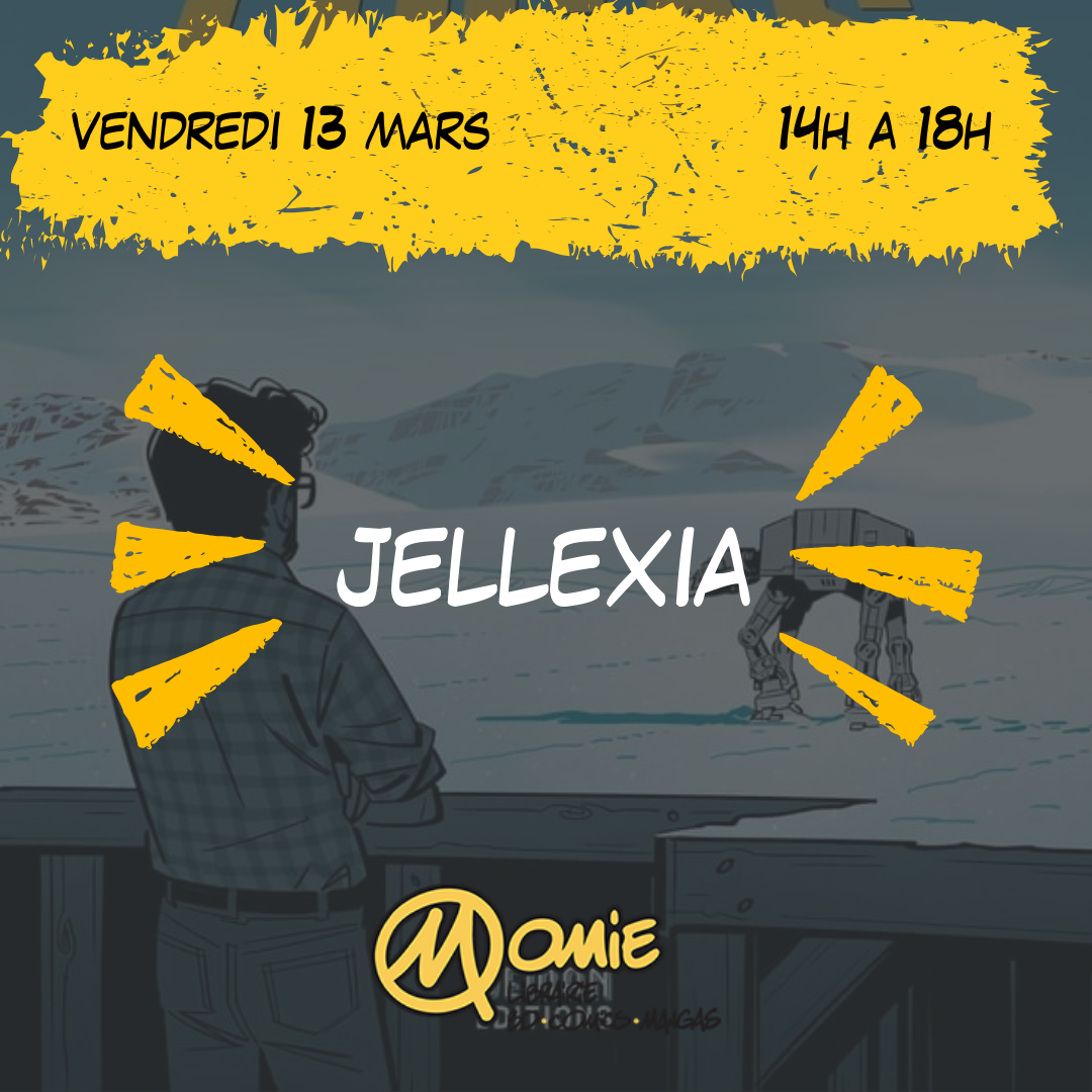 Dédicace Jellexia du 13 mars 2026