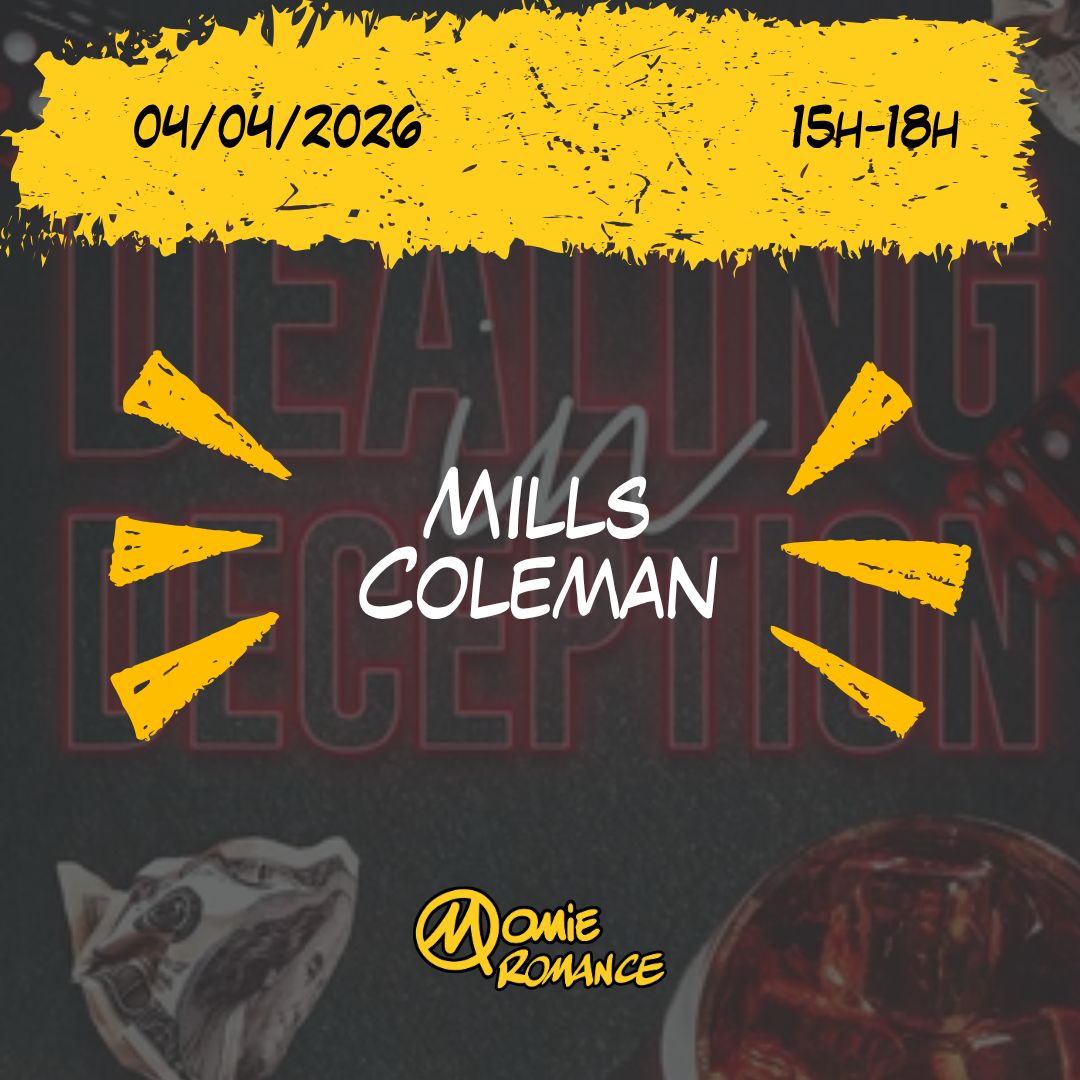Dédicace Momie Romances Grenoble – Mills Coleman – 04/04/2026