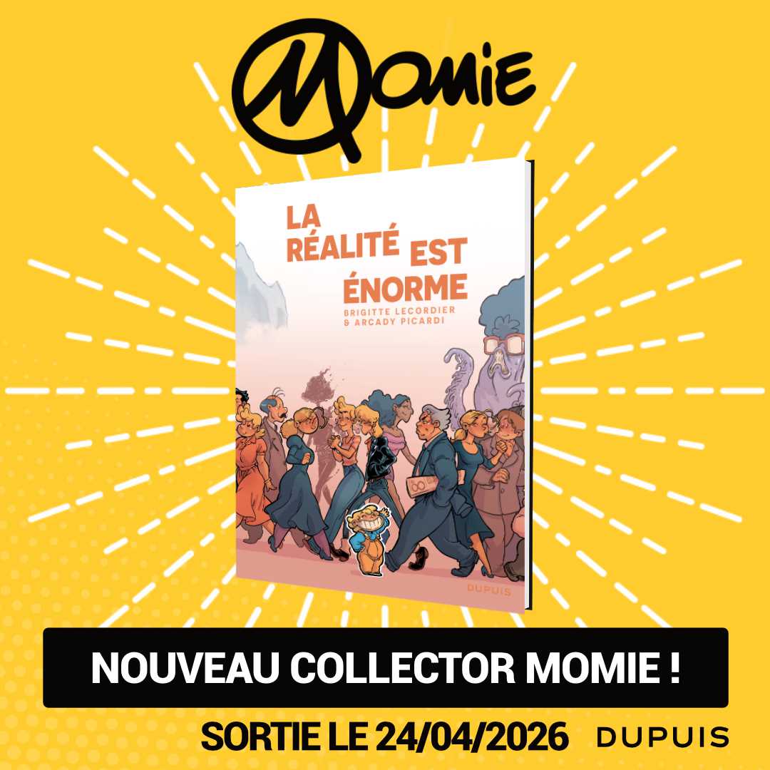 Jaquette exclusive collector – La réalité est énorme – 24/04/26