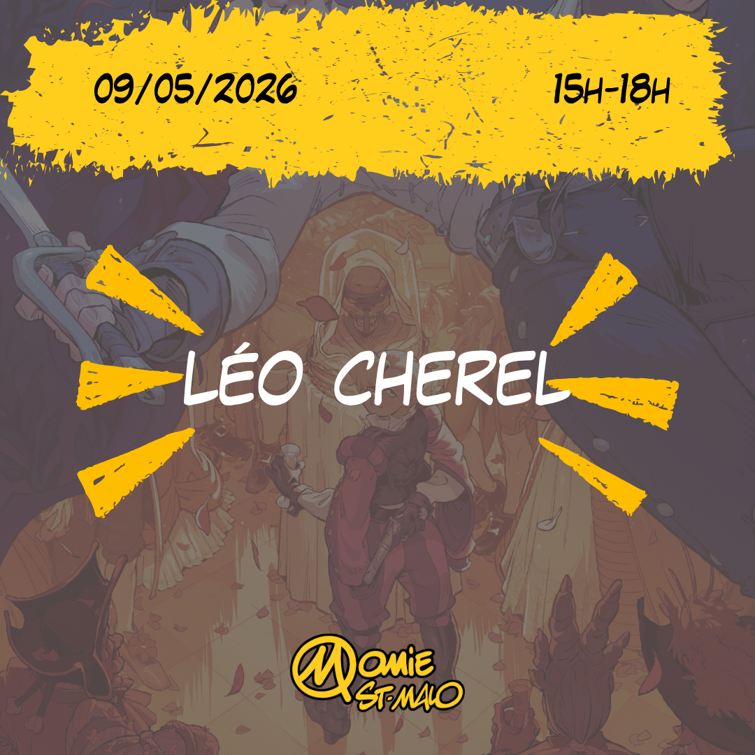 Dédicace à Momie Saint Malo – Léo Chérel – 09/05/2026