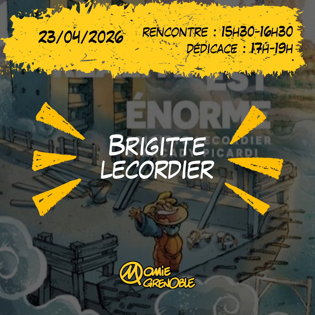 Dédicace à Momie BD Grenoble – Brigitte Lecordier – 23/04/2026