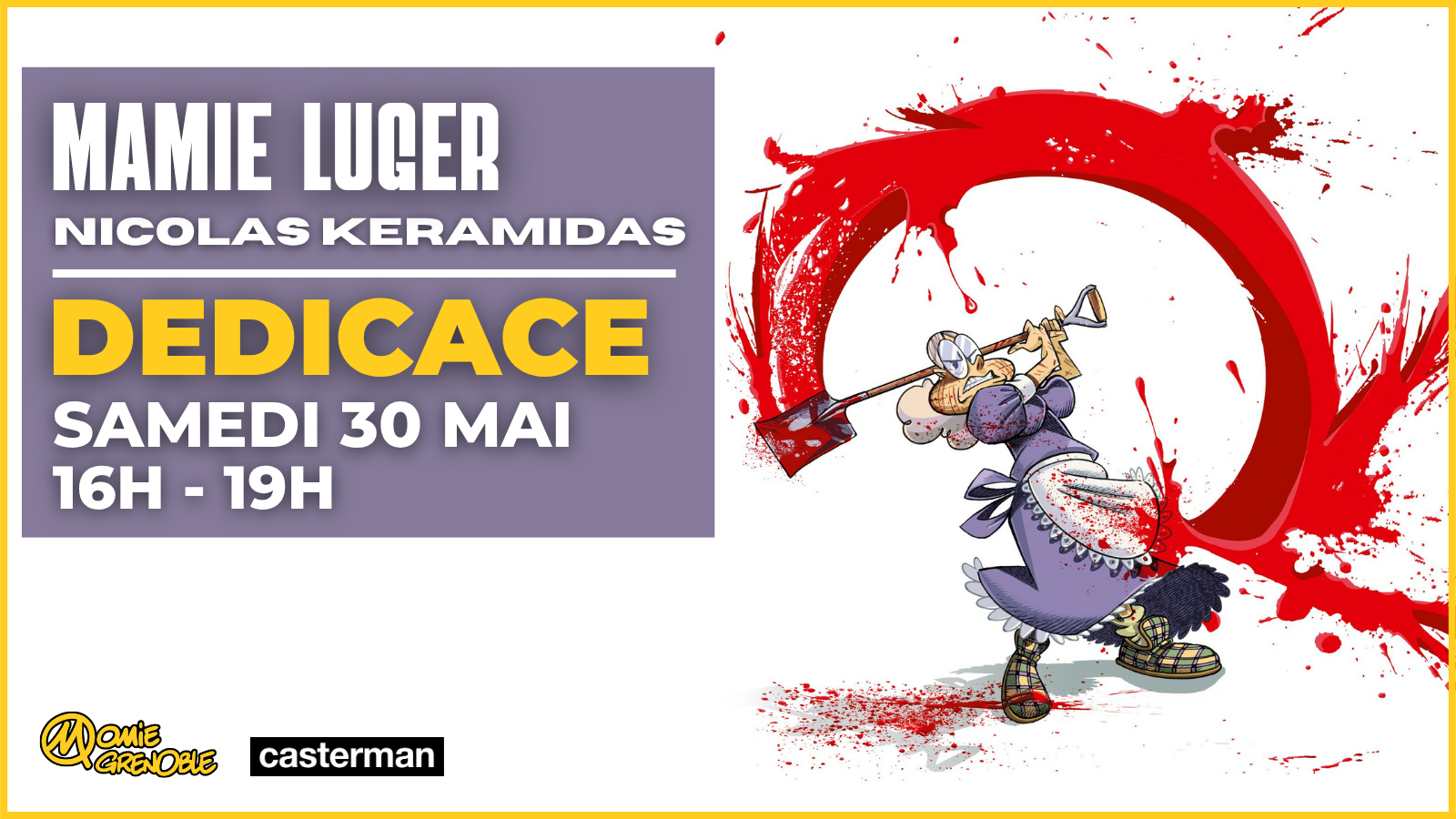 Dédicace à Momie Grenoble – Nicolas Keramidas – 30/05/2026