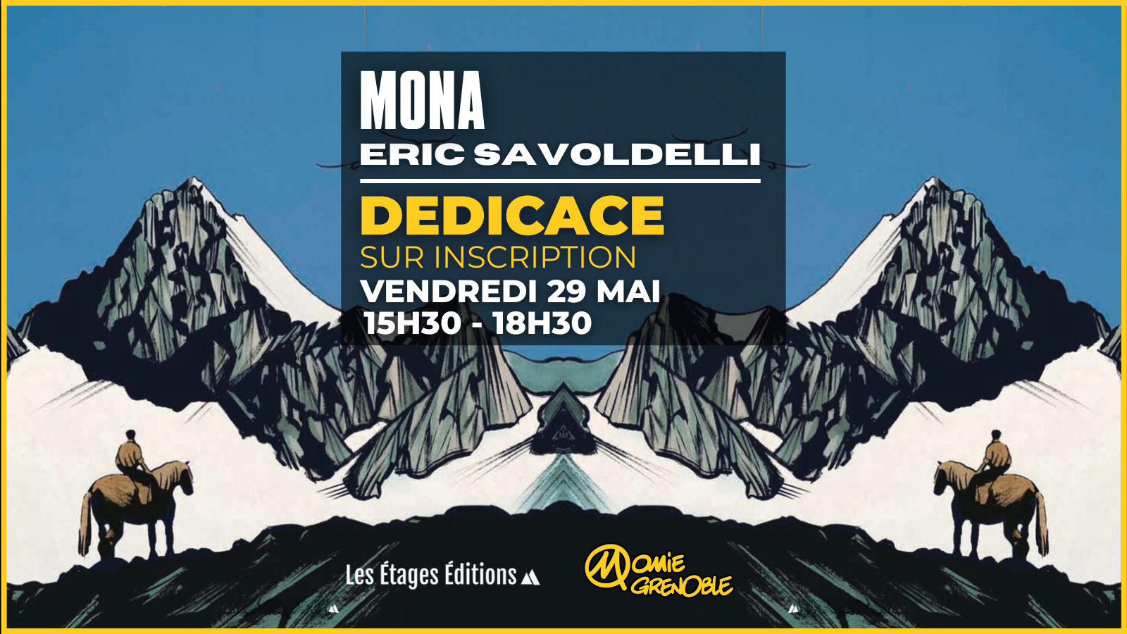 Dédicace à Momie Grenoble – Eric Savoldelli – 29/05/2026