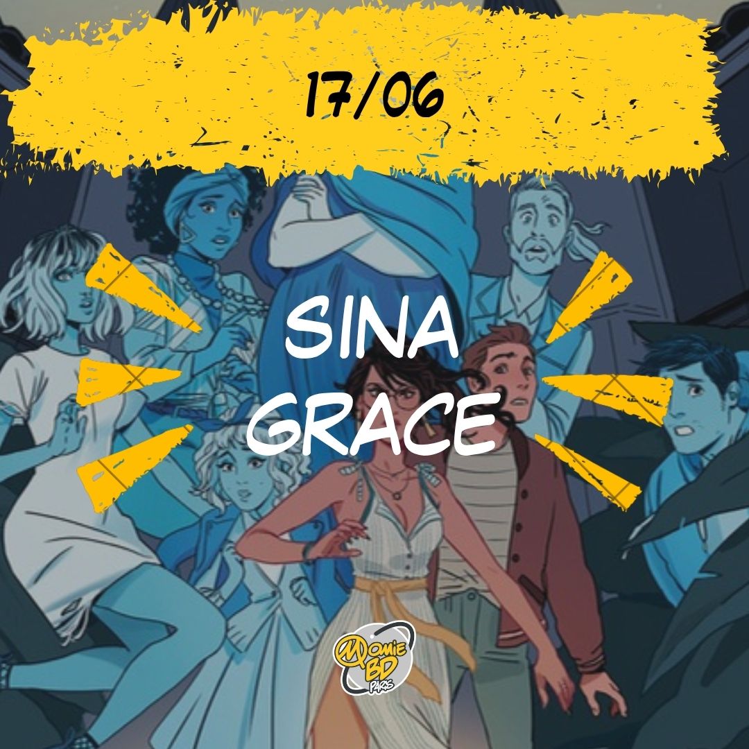 Les BD de genre contemporaines et Sina Grace en dédicace !