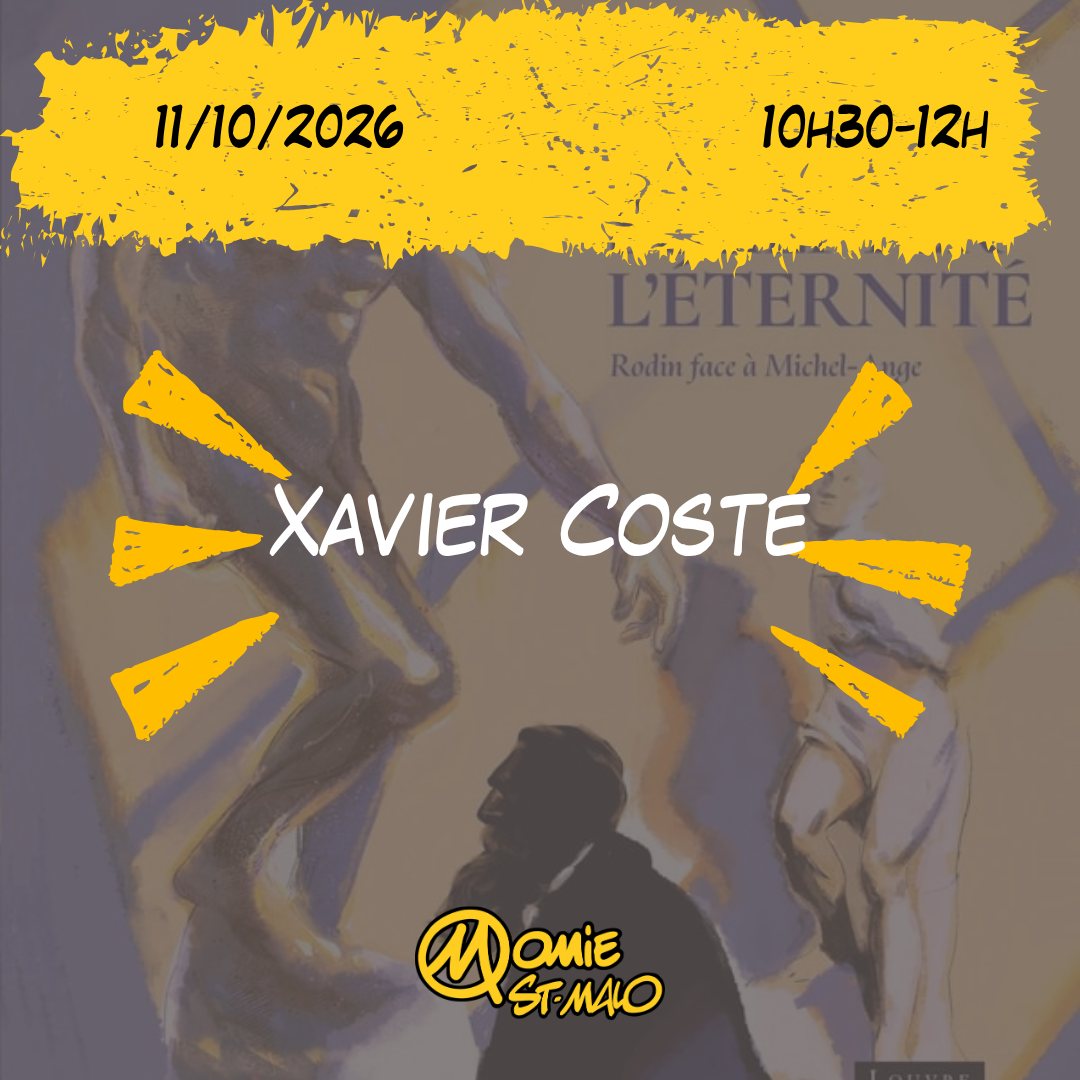 Dédicace Momie St Malo – Xavier Coste – 11/10/26