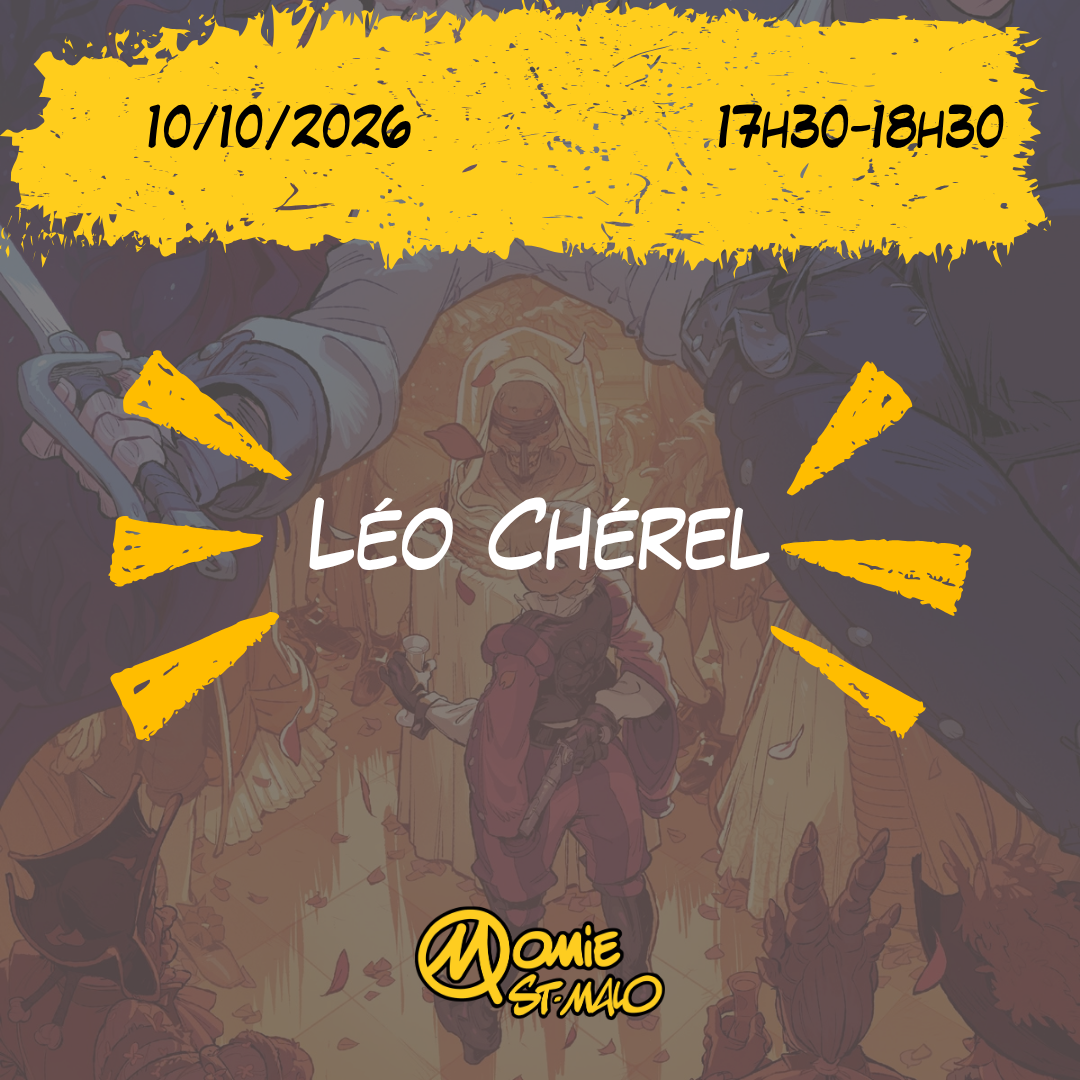 Dédicace Momie St Malo – Léo Chérel – 10/10/26